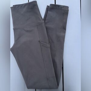 Aerie OFFLINE Mid Rise Black Leggings Pockets Women’s Size Small